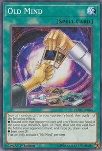 Old Mind - Chaos Impact (CHIM) #CHIM-EN066 - Common / Short Print YuGiOh Trading Card