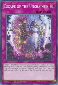 Escape of the Unchained - Chaos Impact (CHIM) #CHIM-EN069 - Common / Short Print YuGiOh Trading Card