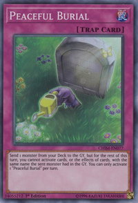 Peaceful Burial - Chaos Impact (CHIM) #CHIM-EN077 - Super Rare YuGiOh Trading Card