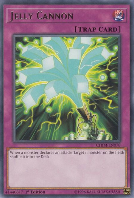 Jelly Cannon - Chaos Impact YuGiOh trading card