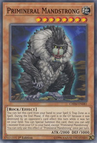 Primineral Mandstrong - Chaos Impact (CHIM) #CHIM-EN081 - Common / Short Print YuGiOh Trading Card