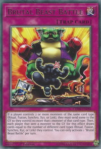 Brutal Beast Battle - Chaos Impact (CHIM) #CHIM-EN084 - Rare YuGiOh Trading Card