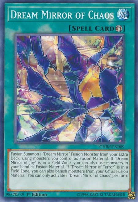 Dream Mirror of Chaos - Chaos Impact YuGiOh trading card