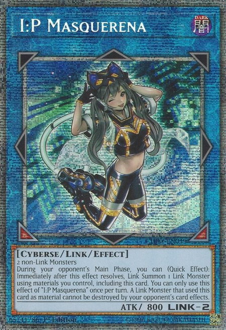 I:P Masquerena (Starlight Rare) - Chaos Impact YuGiOh trading card