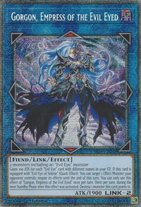 Gorgon, Empress of the Evil Eyed (Starlight Rare) - Chaos Impact (CHIM) #CHIM-EN048 - Starlight Rare YuGiOh Trading Card