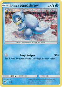 Alolan Sandshrew - 4/12 - McDonald's Promos 2019 (MCD19) #004/012 - Rare Pokémon Trading Card