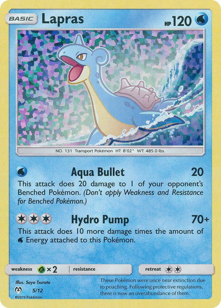 Lapras - 5/12 - McDonald's Promos 2019 Pokémon trading card
