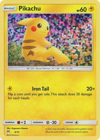 Pikachu - 6/12 - McDonald's Promos 2019 (MCD19) #006/012 - Rare Pokémon Trading Card