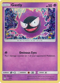 Gastly - 7/12 - McDonald's Promos 2019 (MCD19) #007/012 - Rare Pokémon Trading Card