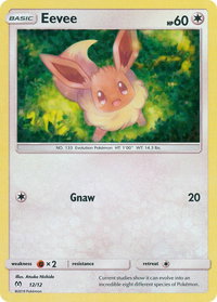 Eevee - 12/12 - McDonald's Promos 2019 (MCD19) #012/012 - Rare Pokémon Trading Card