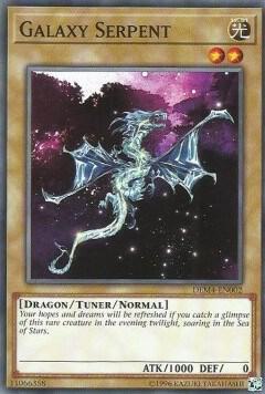 Galaxy Serpent trading card from Advanced Demo Deck Extra Pack Galaxy Serpent - Advanced Demo Deck Extra Pack YuGiOh trading card