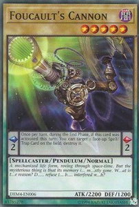 Foucault's Cannon - Advanced Demo Deck Extra Pack (DEM4) #DEM4-EN006 - Common / Short Print YuGiOh Trading Card