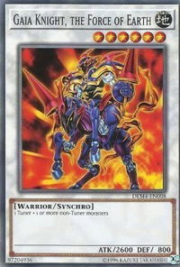 Gaia Knight, the Force of Earth - Advanced Demo Deck Extra Pack (DEM4) #DEM4-EN008 - Common / Short Print YuGiOh Trading Card