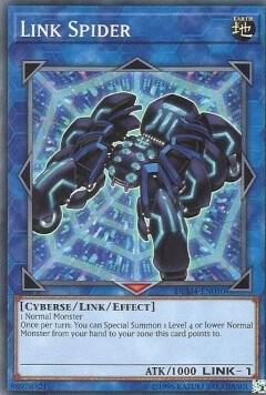 Link Spider trading card from Advanced Demo Deck Extra Pack Link Spider - Advanced Demo Deck Extra Pack YuGiOh trading card