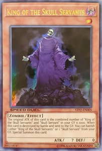 King of the Skull Servants - Speed Duel: Tournament Pack 2 (STP2) #STP2-EN005 - Ultra Rare YuGiOh Trading Card