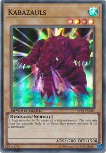Kabazauls - Speed Duel: Tournament Pack 2 (STP2) #STP2-EN007 - Super Rare YuGiOh Trading Card