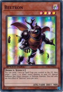 Beetron - Speed Duel: Tournament Pack 2 (STP2) #STP2-EN012 - Super Rare YuGiOh Trading Card