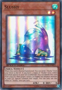 Slushy - Speed Duel: Tournament Pack 2 (STP2) #STP2-EN013 - Super Rare YuGiOh Trading Card