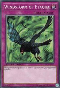 Windstorm of Etaqua - Event Pack Speed Duel (EVSD) #EVSD-EN005 - Common / Short Print YuGiOh Trading Card
