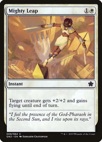 Mighty Leap - Magic Game Night 2019 (GN2) #9 - Common Magic: The Gathering Trading Card
