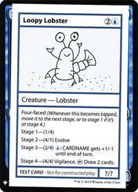 Loopy Lobster - Mystery Booster: Convention Edition Exclusives (CMB1) #null - Special Magic: The Gathering Trading Card