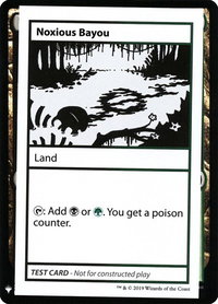 Noxious Bayou - Mystery Booster: Convention Edition Exclusives (CMB1) #null - Special Magic: The Gathering Trading Card