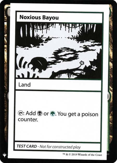 Noxious Bayou - Mystery Booster: Convention Edition Exclusives Magic: The Gathering trading card