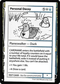 Personal Decoy - Mystery Booster: Convention Edition Exclusives (CMB1) #null - Special Magic: The Gathering Trading Card