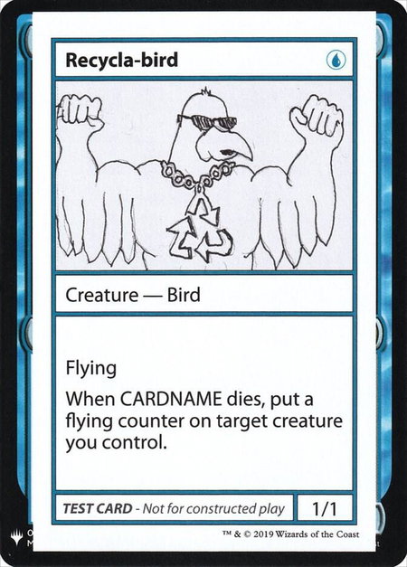 Recycla-bird - Mystery Booster: Convention Edition Exclusives Magic: The Gathering trading card