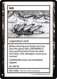 Rift - Mystery Booster: Convention Edition Exclusives (CMB1) #null - Special Magic: The Gathering Trading Card