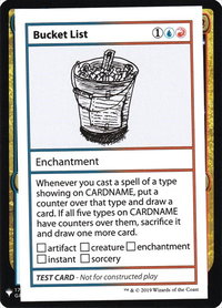 Bucket List - Mystery Booster: Convention Edition Exclusives (CMB1) #null - Special Magic: The Gathering Trading Card