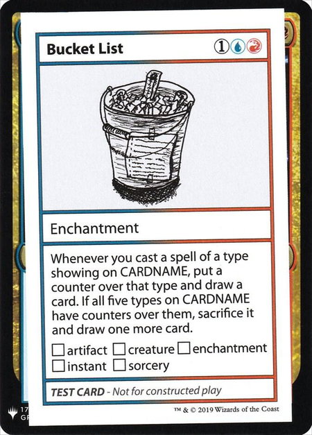 Bucket List - Mystery Booster: Convention Edition Exclusives Magic: The Gathering trading card