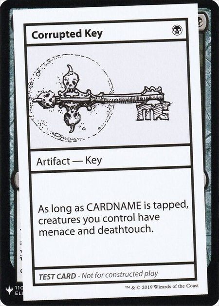 Corrupted Key - Mystery Booster: Convention Edition Exclusives Magic: The Gathering trading card