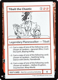 Tibalt the Chaotic - Mystery Booster: Convention Edition Exclusives (CMB1) #null - Special Magic: The Gathering Trading Card