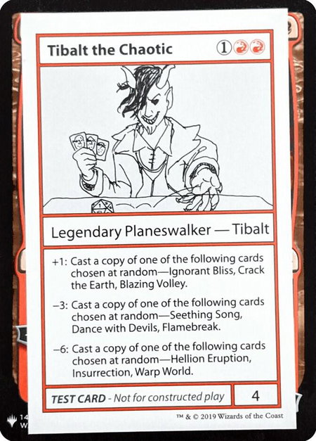 Tibalt the Chaotic - Mystery Booster: Convention Edition Exclusives Magic: The Gathering trading card