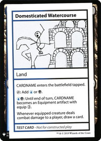 Domesticated Watercourse - Mystery Booster: Convention Edition Exclusives (CMB1) #null - Special Magic: The Gathering Trading Card