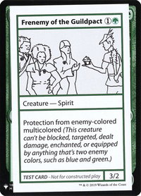 Frenemy of the Guildpact - Mystery Booster: Convention Edition Exclusives (CMB1) #null - Special Magic: The Gathering Trading Card