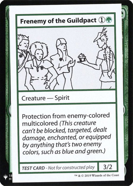Frenemy of the Guildpact - Mystery Booster: Convention Edition Exclusives Magic: The Gathering trading card