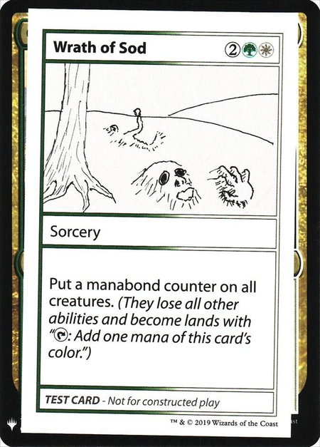 Wrath of Sod - Mystery Booster: Convention Edition Exclusives Magic: The Gathering trading card
