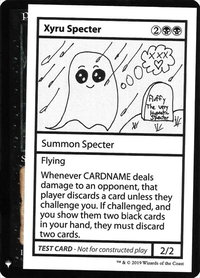 Xyru Specter - Mystery Booster: Convention Edition Exclusives (CMB1) #null - Special Magic: The Gathering Trading Card