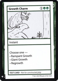 Growth Charm - Mystery Booster: Convention Edition Exclusives (CMB1) #null - Special Magic: The Gathering Trading Card