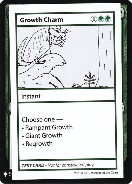 Growth Charm trading card from Mystery Booster: Convention Edition Exclusives Growth Charm - Mystery Booster: Convention Edition Exclusives Magic: The Gathering trading card