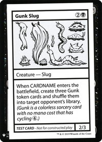 Gunk Slug - Mystery Booster: Convention Edition Exclusives (CMB1) #null - Special Magic: The Gathering Trading Card