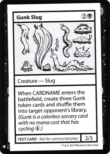 Gunk Slug - Mystery Booster: Convention Edition Exclusives Magic: The Gathering trading card