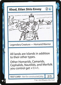 Khod, Etlan Shiis Envoy - Mystery Booster: Convention Edition Exclusives (CMB1) #null - Special Magic: The Gathering Trading Card