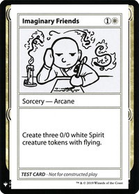 Imaginary Friends - Mystery Booster: Convention Edition Exclusives (CMB1) #null - Special Magic: The Gathering Trading Card