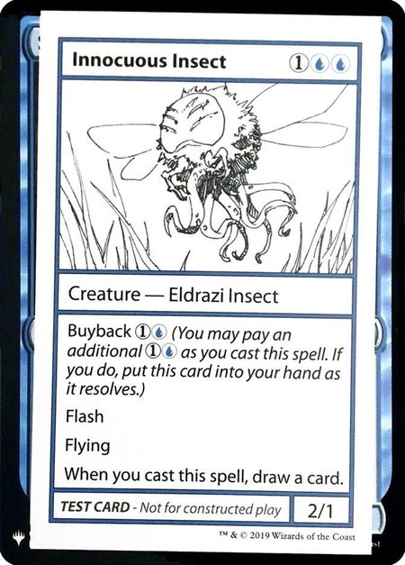 Innocuous Insect - Mystery Booster: Convention Edition Exclusives Magic: The Gathering trading card