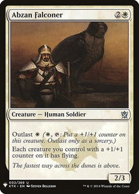 Abzan Falconer - The List Reprints (LIST) #2 - Uncommon Magic: The Gathering Trading Card