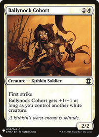 Ballynock Cohort - The List Reprints (LIST) #3 - Common Magic: The Gathering Trading Card