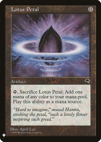 Lotus Petal - The List Reprints (LIST) #284 - Common Magic: The Gathering Trading Card